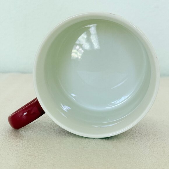 🎄New🎄 Christmas Red Ceramic Coffee Mug with Handle, 15.2 oz - Picture 10 of 10